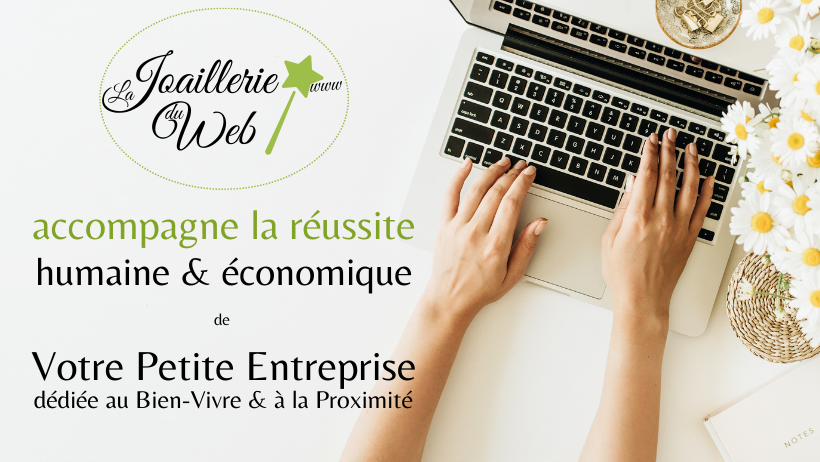 Avec La Joaillerie du Web, j'accompagne depuis 2018 des petites entreprises comme la vôtre vers leur réussite humaine et économique